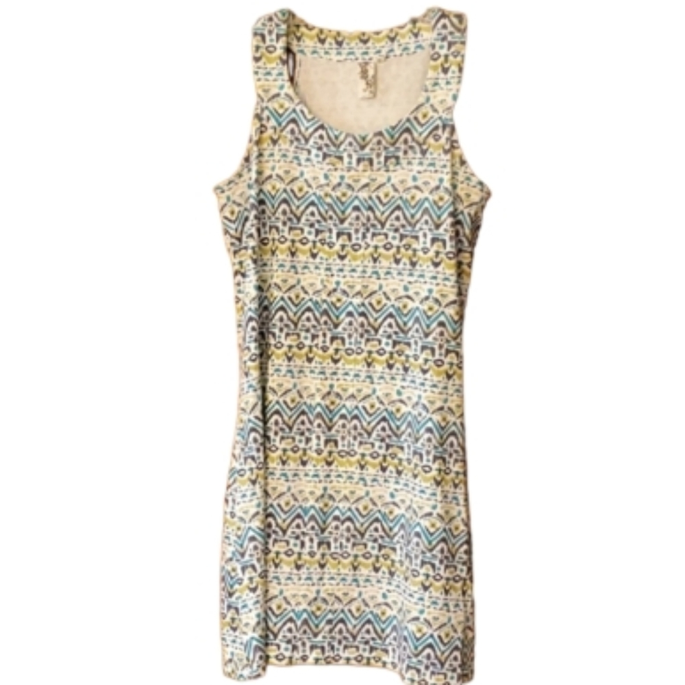 Aventura Patterned Sleeveless Dress